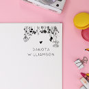 Search for wildflowers rubber stamps Heart