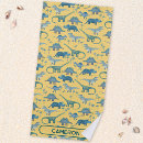 Search for dinosaur beach towels Triceratops