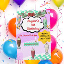 Search for milkshake invitations Retro