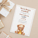 Search for cute bear invitations Minimalist