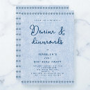 Search for denim party invitations Western