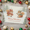 Search for squirrel christmas cards Forest