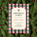 Recherche de motif tartan invitations Vert