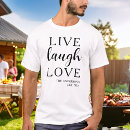 Search for wedding monogram tshirts Typography