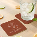 Search for burnt orange coasters Modern elegant
