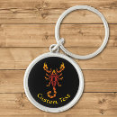 Search for scorpion keychains Zodiac