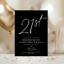 Recherche de vingt et unième invitations Script