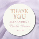 Search for roses bridal shower stickers Love is in bloom