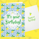 Search for lemon birthday cards Yellow lemons