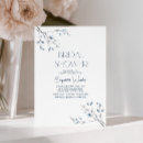 Recherche de winter floral bridal shower invitations Aquarelle