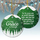 Search for grace ornaments Bible verse