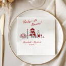 Search for love pizza napkins Red