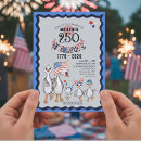 Search for us independence day invitations 250th anniversary