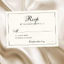 Search for classic wedding rsvp cards Vintage