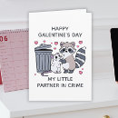 Search for raccoon valentines day cards Funny