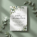 Search for succulents birthday invitations Eucalyptus