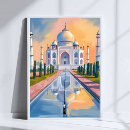 Search for india travel posters Taj