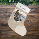 Search for cream christmas stockings Cat