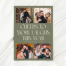 Search for cheers to new years cards Sage green