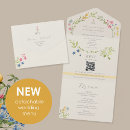 Recherche de menu rustique mariage invitations Floral