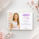 Search for girl thank you cards Gold cross