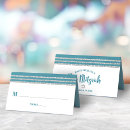 Search for silver place cards Bar mitzvah