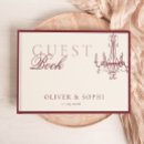 Search for retro wedding guest books Elegant