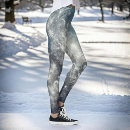 Search for silver snowflake leggings Elegant