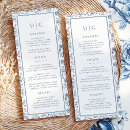 Search for vintage wedding menus French