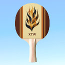 Recherche de flamme raquettes ping pong Orange