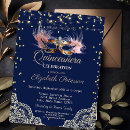 Search for confetti quinceanera invitations Princess