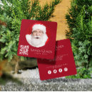 Search for santa business cards Modern