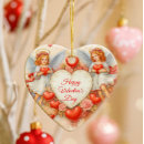 Search for vintage valentine ornaments Hearts