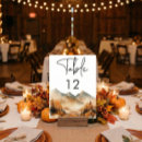 Search for fall leaves numbers table table cards Watercolor