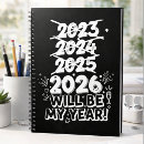 Search for happy new year notebooks 2026