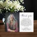 Search for after funeral thank you cards In loving memory