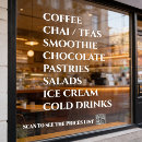 Search for bakery window decals Coffee shop