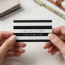 Recherche de rayé cartes visite Noir