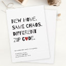 Recherche de tendre invitations Changement d'adresse