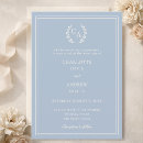 Search for blue and ivory wedding invitations Spring summer fall winter