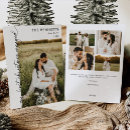 Search for our first christmas cards Modern minimalist