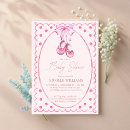 Recherche de chaussures de bébé invitations Mother to be