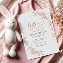 Search for hello baby shower invitations For her