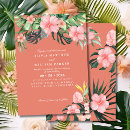 Search for pink hibiscus invitations Summer