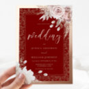Search for rose gold and burgundy wedding invitations Blush