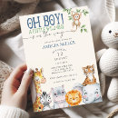 Search for safari baby shower invitations Cute