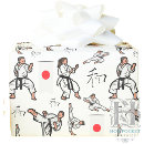 Search for karate wrapping paper Jiu jitsu
