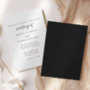 Search for formal black tie wedding invitations Elegant