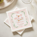 Search for pink plaid napkins For kids