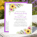 Search for floral bachelorette party invitations For her